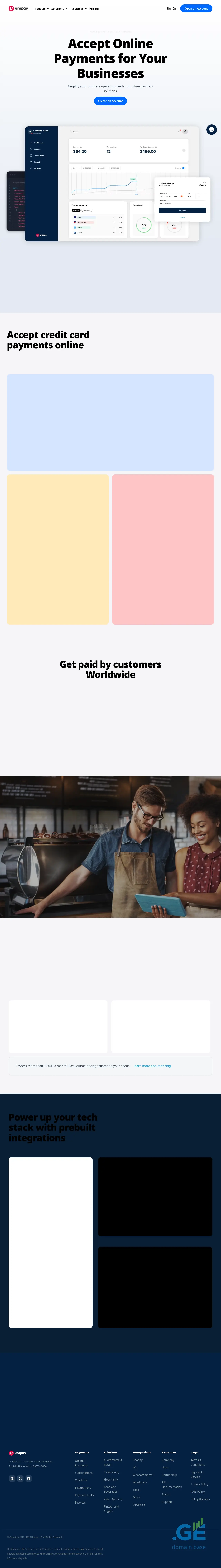 Screenshot of the site paylink.ge