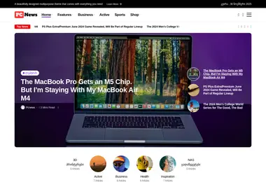 Screenshot of pcnews.ge