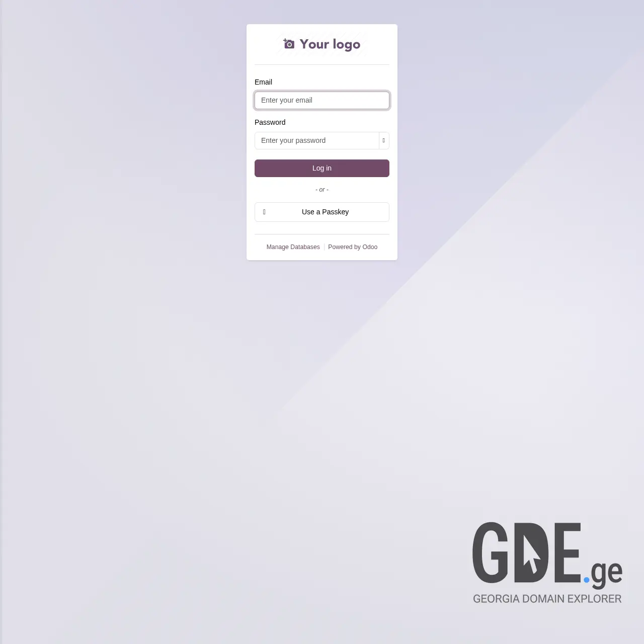 Screenshot of the site pegada.ge at 2026-01-28