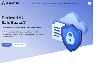 Скриншот perimetrix.ge