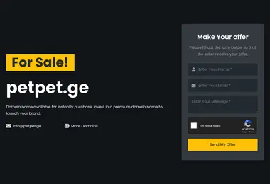 Screenshot of petpet.ge