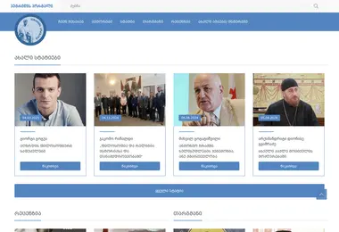 petritsiportal.ge-ის ეკრანის სურათი