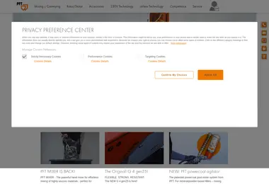 Screenshot of pft.ge