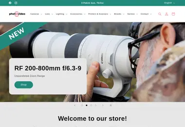 Скриншот photovideo.ge