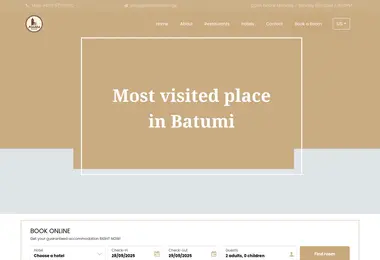 Screenshot of piazzabatumi.ge