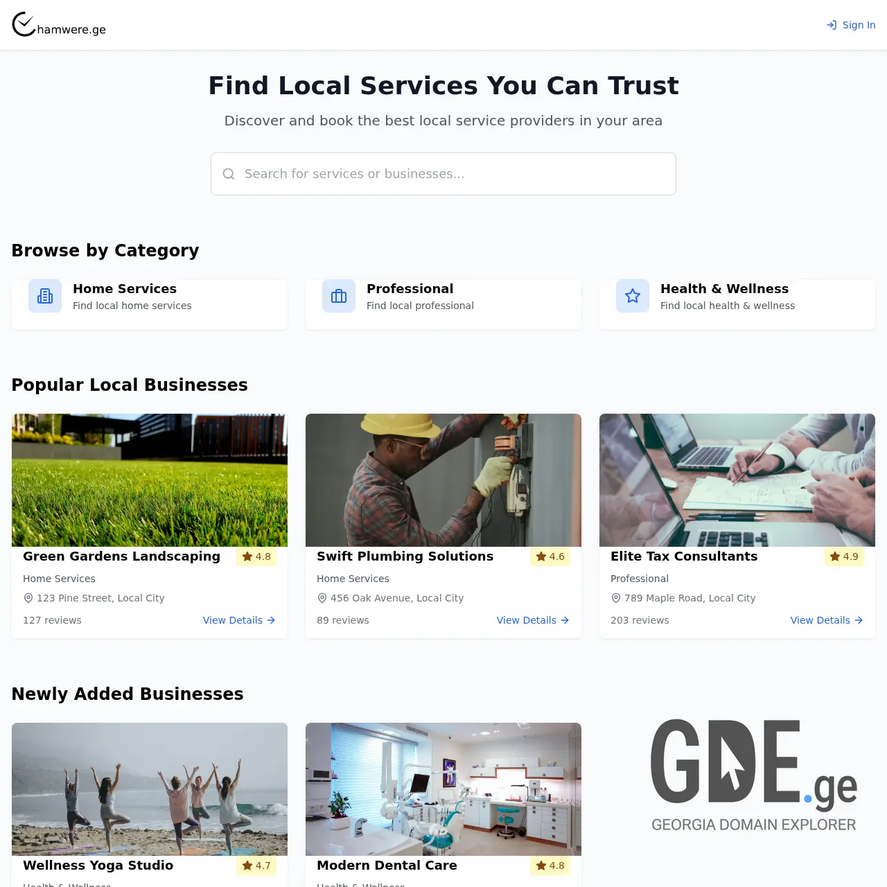 Screenshot of the site pie.ge at 2025-12-11