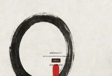 Screenshot of pilgrima.ge