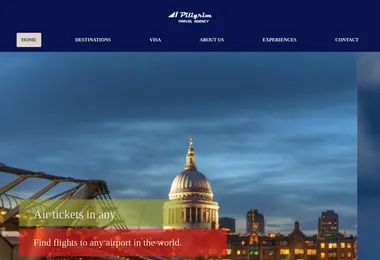 Screenshot of piligrim.com.ge