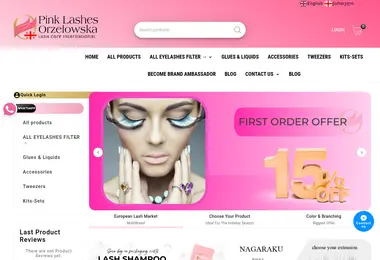pinklashes.ge-ის ეკრანის სურათი