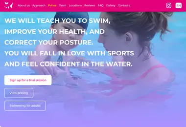 Screenshot of piranha.ge