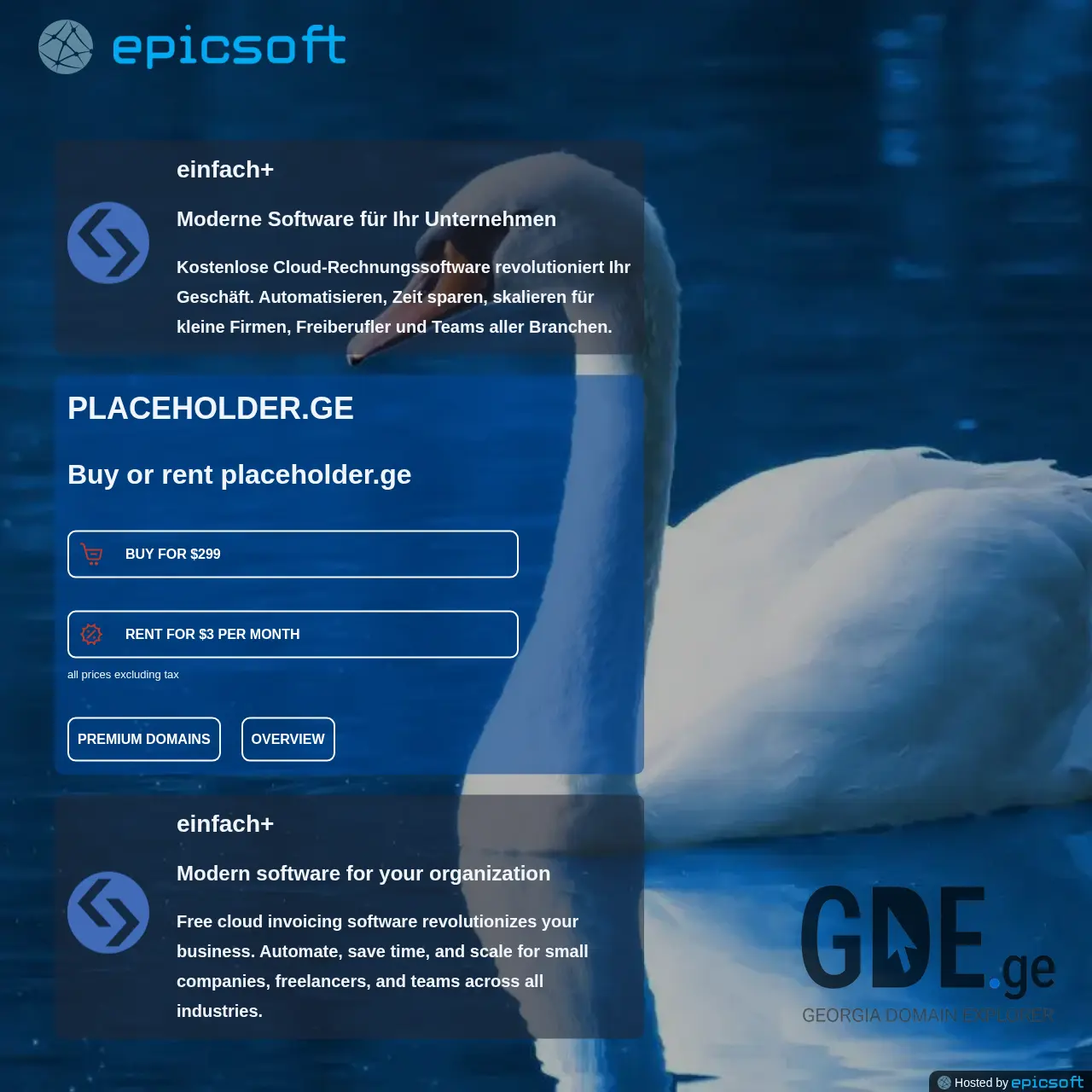 Screenshot of the site placeholder.ge at 2025-12-11