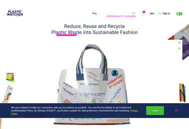 Скриншот plasticwatcher.ge