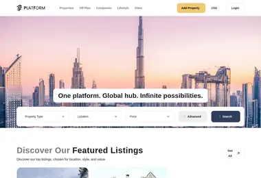 Скриншот platform.ge