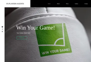 Screenshot of playersagents.ge