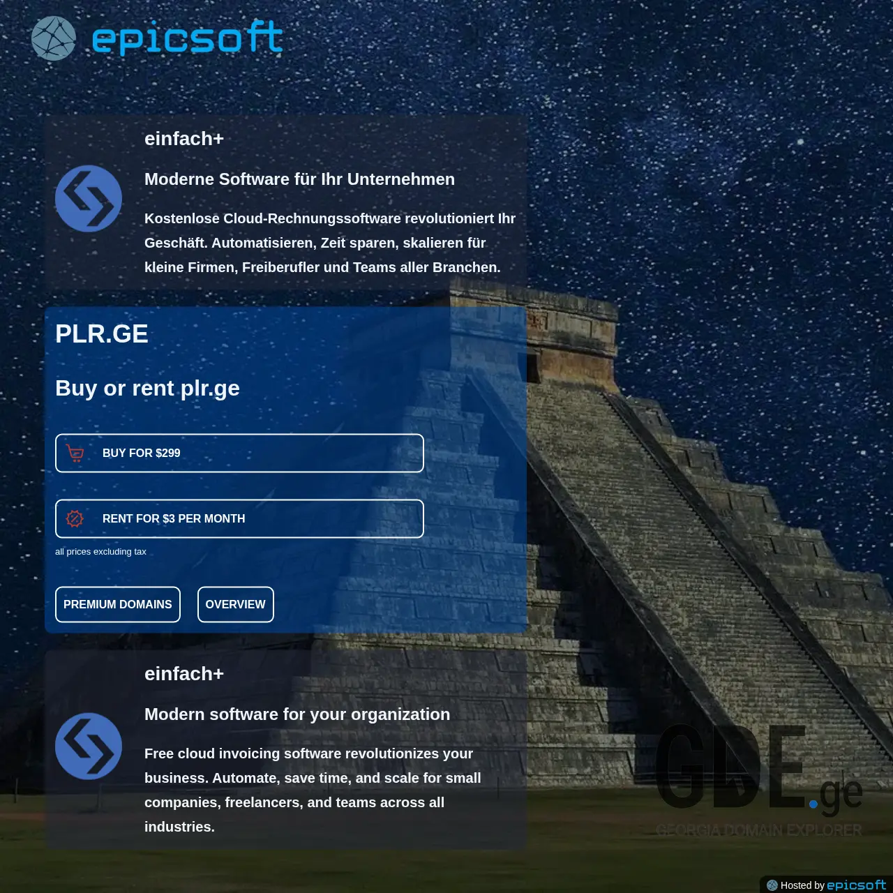 Screenshot of the site plr.ge at 2025-12-11