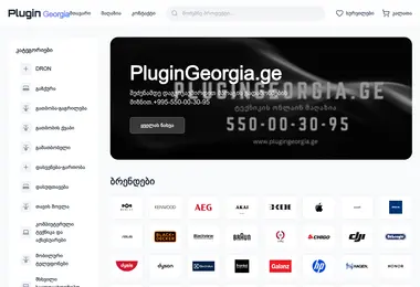 Скриншот plugingeorgia.ge