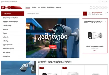 Screenshot of pmcgroup.ge