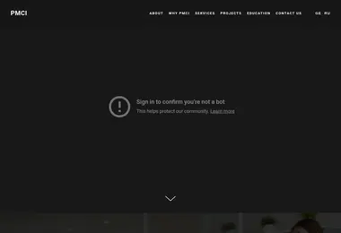 Screenshot of pmci.ge