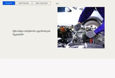 Screenshot of pmotors.ge