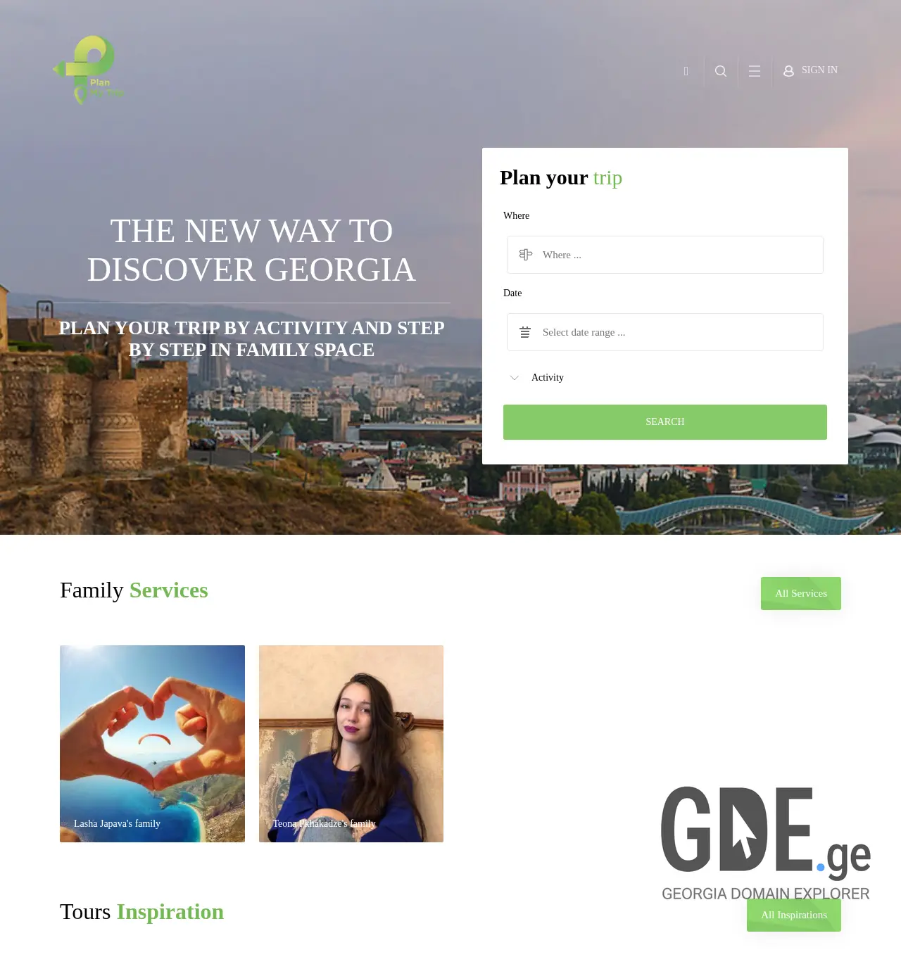 Screenshot of the site pmt.ge at 2025-11-29