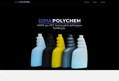 polychem.ge-ის ეკრანის სურათი