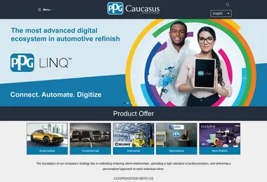 Screenshot of ppgcaucasus.ge