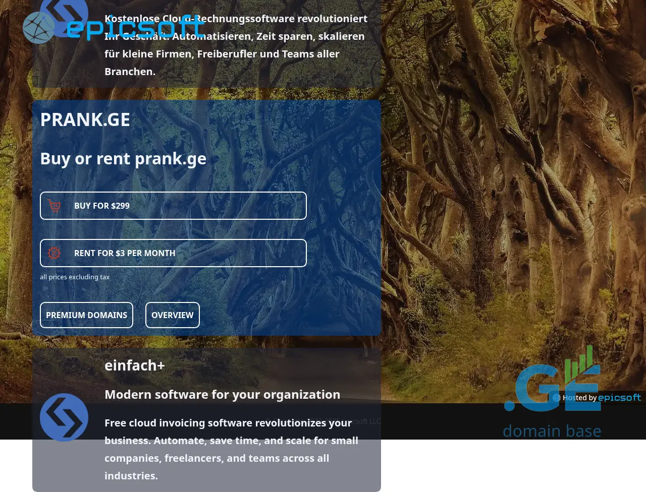 Screenshot of the site prank.ge
