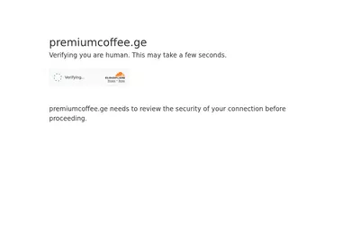 Скриншот premiumcoffee.ge