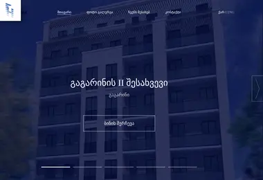 Screenshot of premiumhouse.ge
