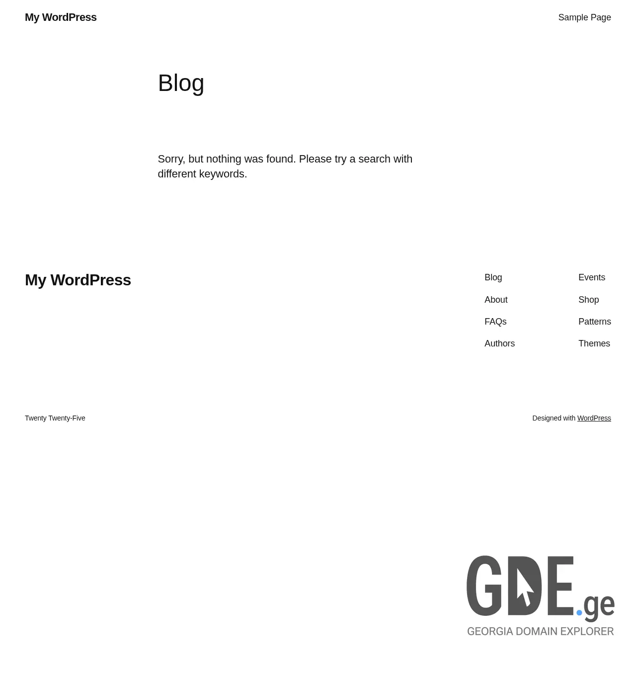 Screenshot of the site primeambebi.ge at 2025-12-02