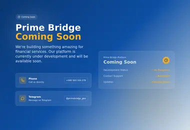 Screenshot of primebridge.ge