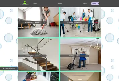 primeclean.ge-ის ეკრანის სურათი