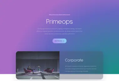 Скриншот primeops.ge