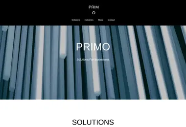 Скриншот primosolutions.ge