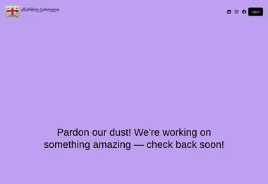 Screenshot of producegeorgian.ge