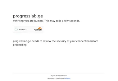 Screenshot of progresslab.ge