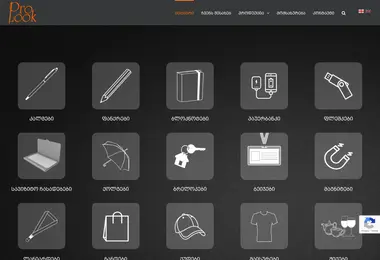 Screenshot of prolook.ge