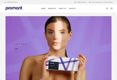 Скриншот promant.ge