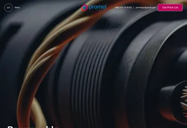 Screenshot of promel.ge