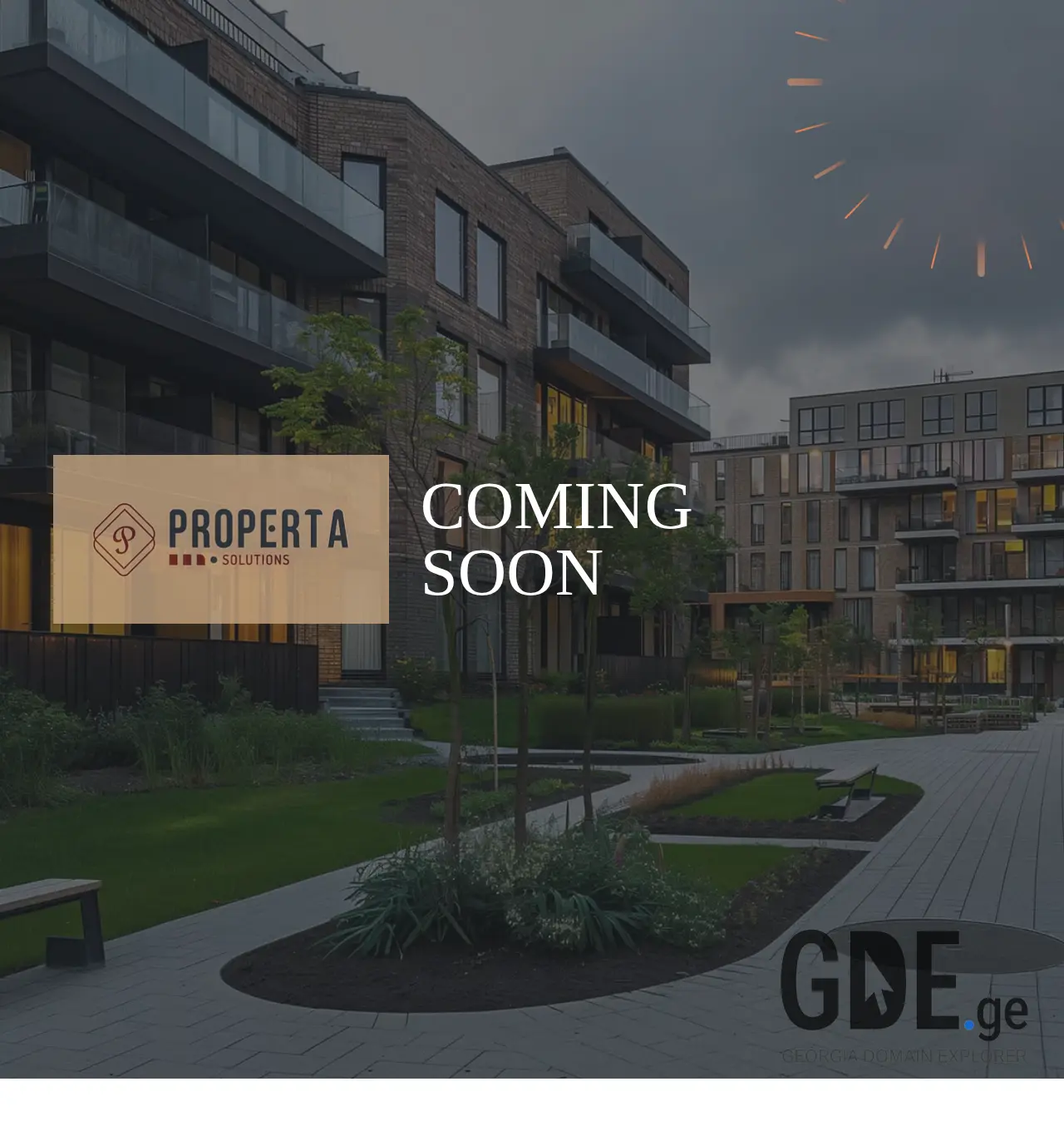 Screenshot of the site properta.ge at 2025-12-03