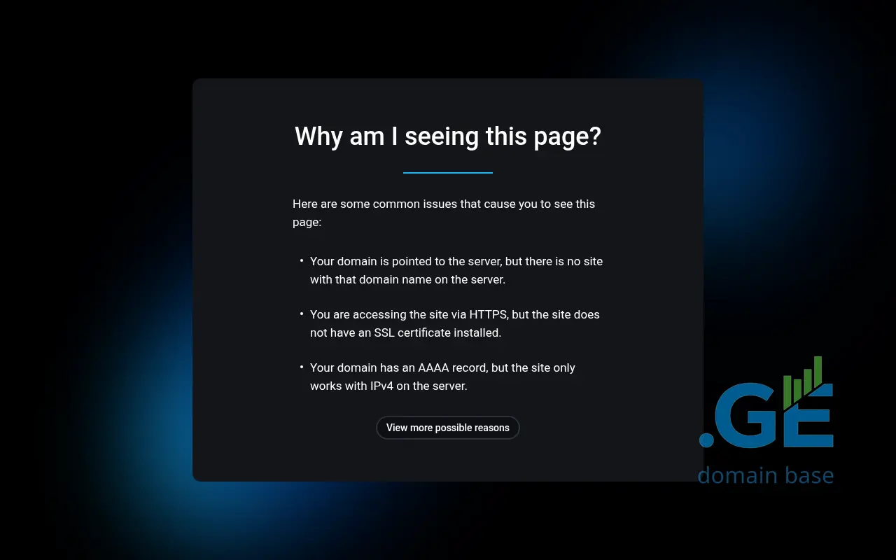 Screenshot of the site proxy.ge
