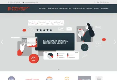 Screenshot of psenergy.ge