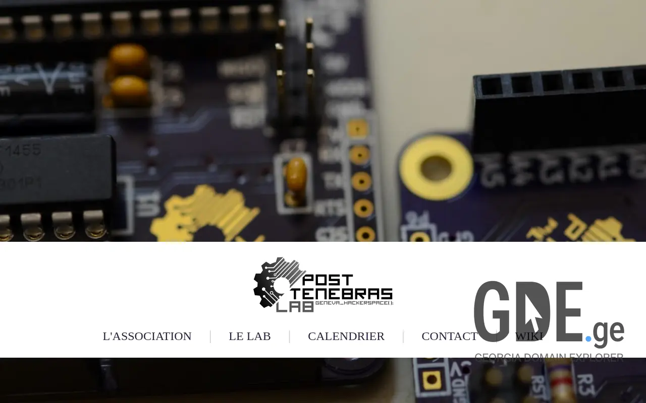 Screenshot of the site ptl.ge at 2025-11-28