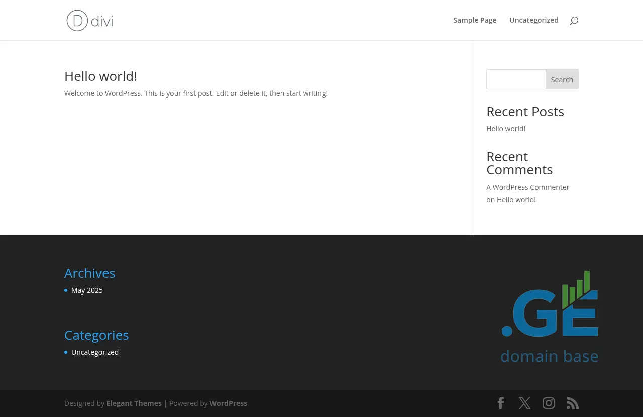 Screenshot of the site pulmonology.ge