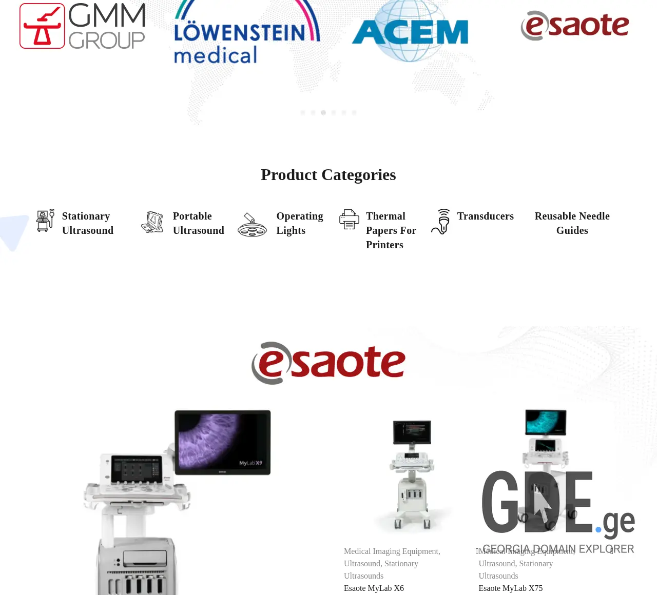 Screenshot of the site pulsar.ge at 2025-12-01