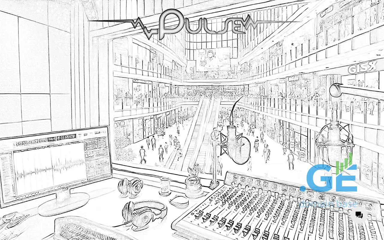Screenshot of the site pulsemedia.ge
