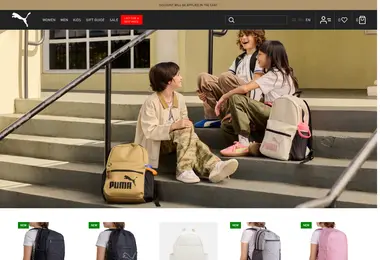 Скриншот pumageorgia.ge