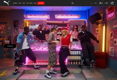 Скриншот pumageorgia.ge