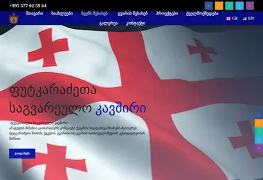 Screenshot of putkaradzeebi.ge