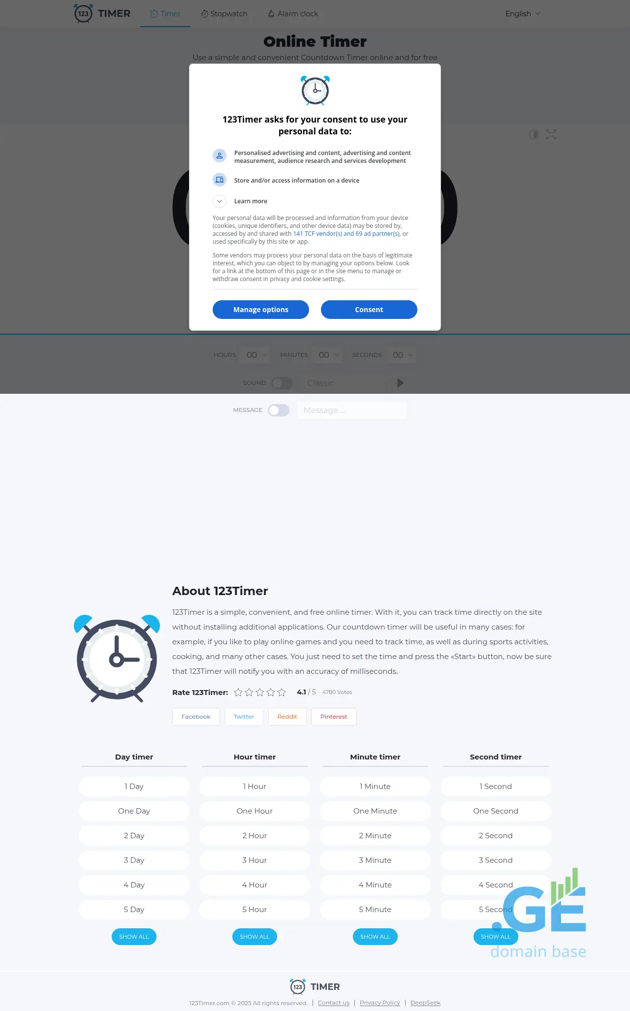 Screenshot of the site pwna.ge